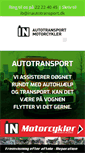 Mobile Screenshot of inautotransport.dk